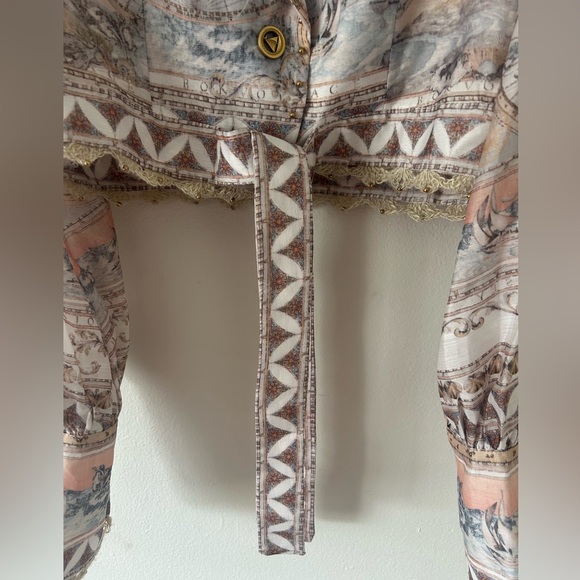 old world long sleeve top - Picture 3 of 13